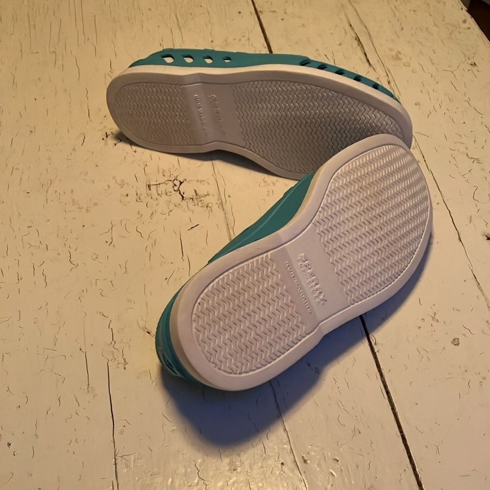 SPERRY Women’sTeal Blue Wet Dock slip-ons.Size 7 in excellent preowned condition - Picture 6 of 9